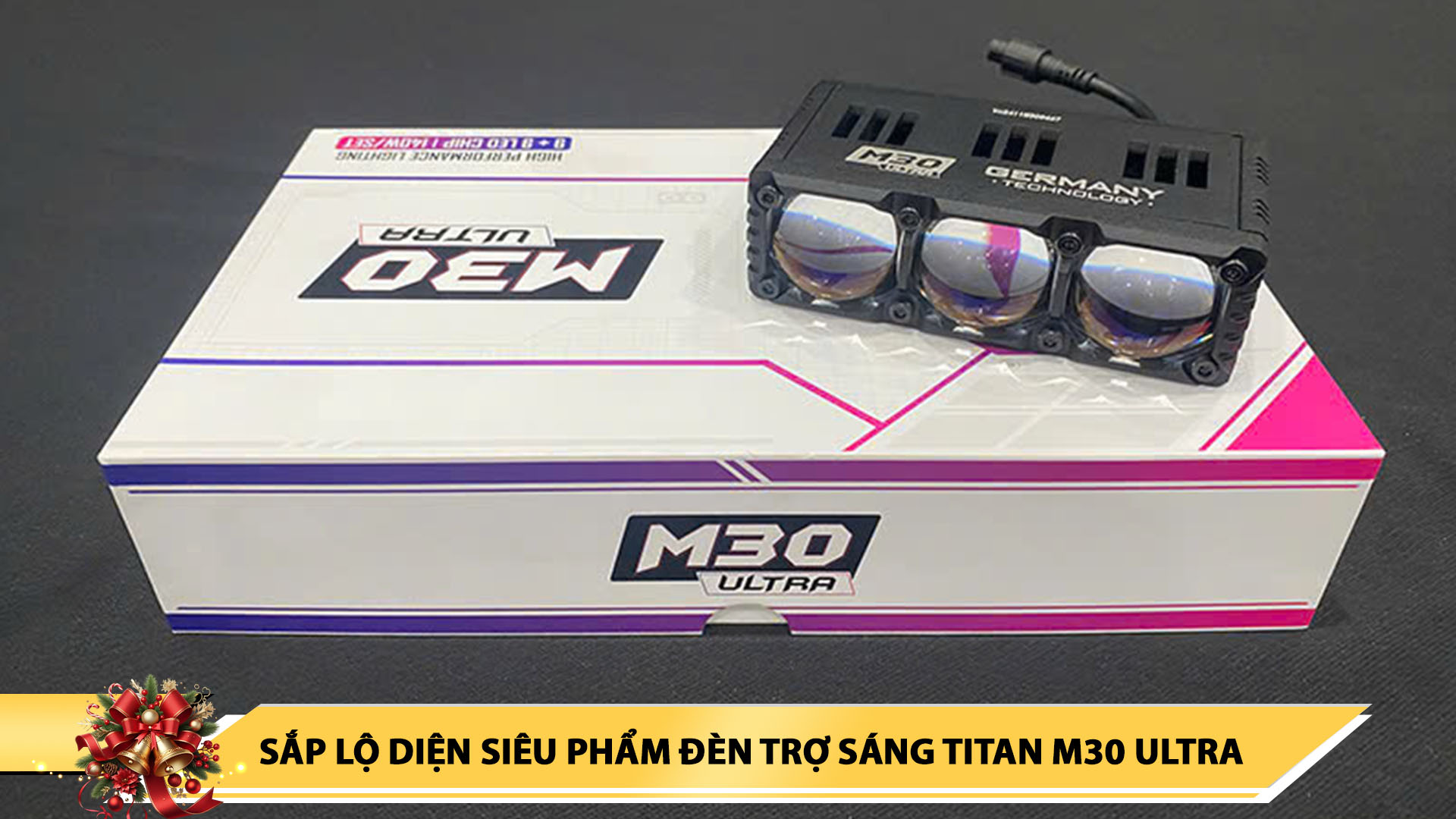 SẮP LỘ DIỆN SIÊU PHẨM ĐÈN TRỢ SÁNG TITAN M30 ULTRA